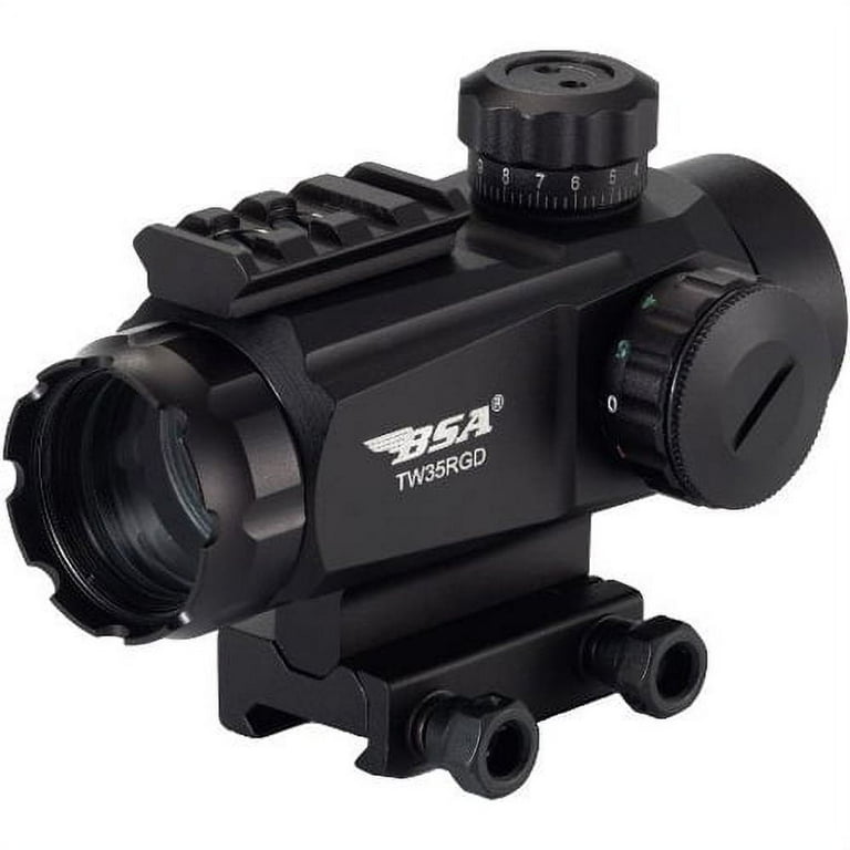 BSA 35mm Red & Green Dot Sight 5 MOA - TW35RGDCP - Walmart.com BSA 35mm Red & Green Dot Sight 5 MOA - TW35RGDCP - Walmart.com