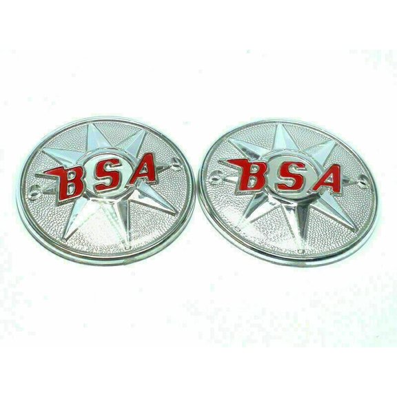 BSA Bantam B40 Petrol Fuel Tank Badges 41.8004 Fit PRE 1963 C15SS80 & b40