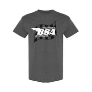 BSA Flag T-Shirt Men -BSA Designs, Male Small