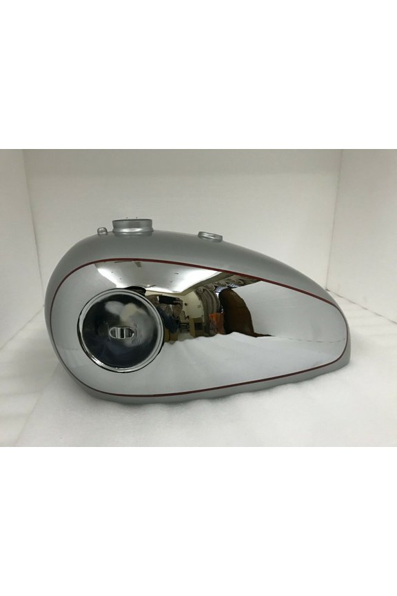 BSA Gold Star 4 Gallon Silver Painted Chrome Petrol Tank |Fit For