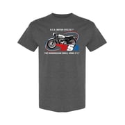 BSA Motor Cycles T-Shirt Men -BSA Designs, Male x-Large