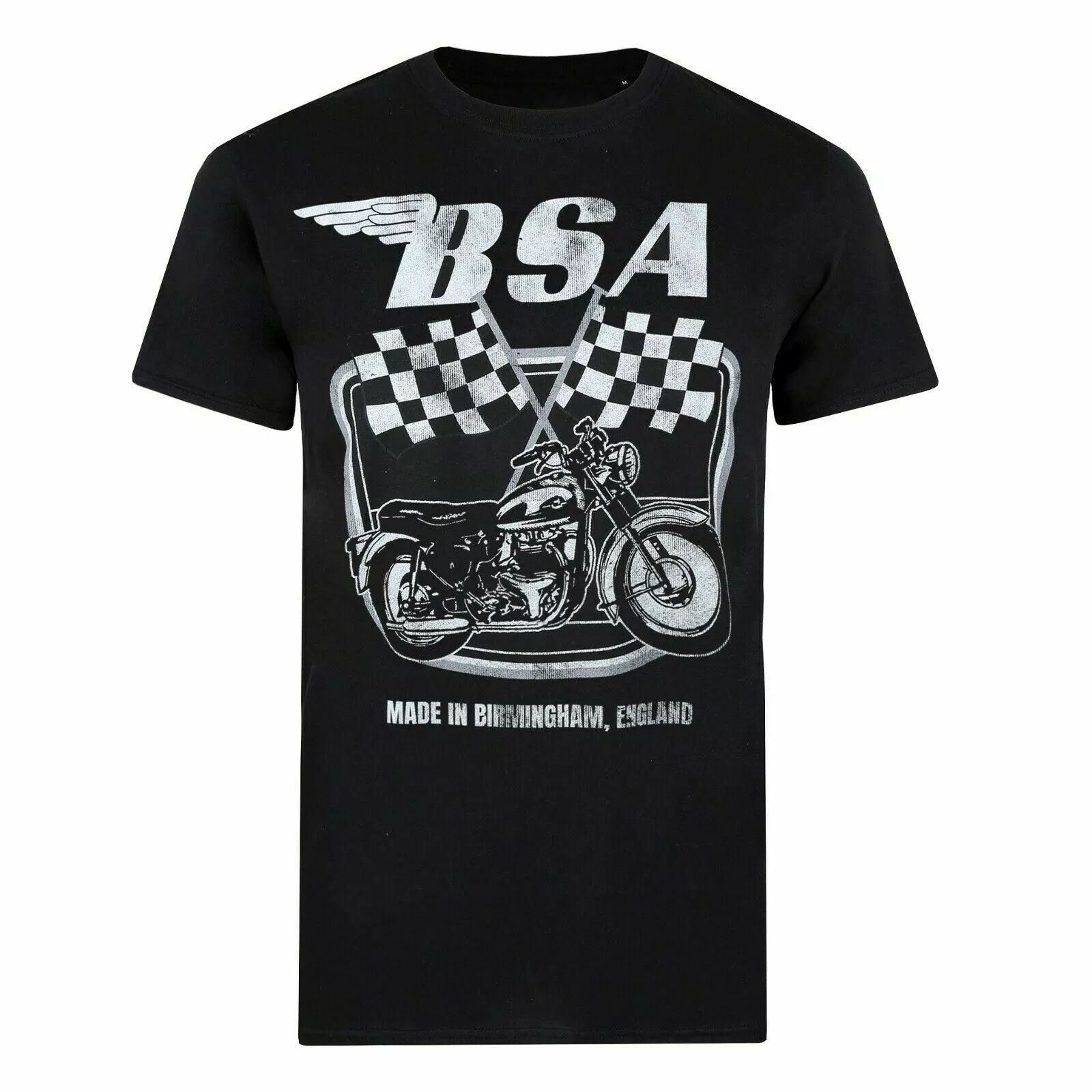 BSA Motorcycles Mens Made In Birmingham Tshirt
