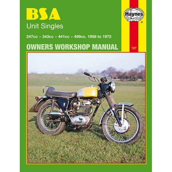 BSA Unit Singles (58-72) Haynes Repair Manual ^