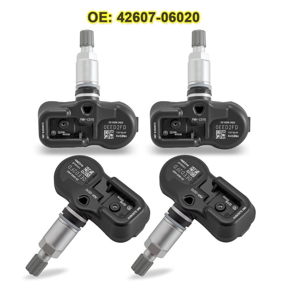 BSBSDJB 4PCS TPMS High Quanlity Tire Pressure Sensor for Lexus Toyota Scion PMV-C010