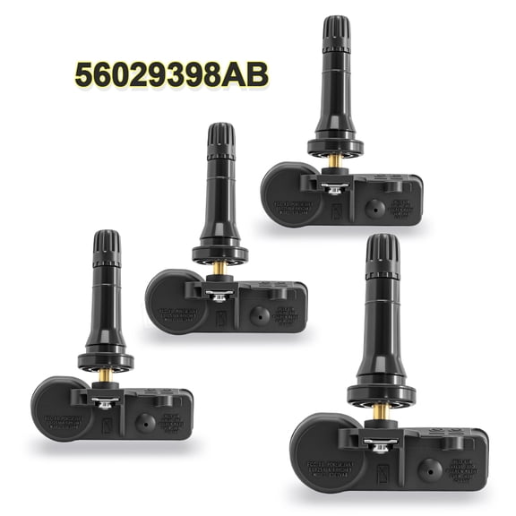 BSBSDJB 4PCS Tire Pressure Sensor TPMS for Jeep Wrangler Grand Cherokee Dodge Challenger