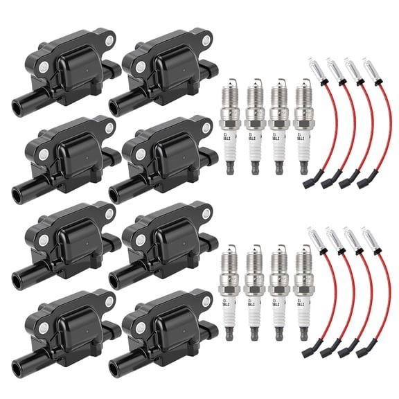 BSBSDJB 8PCS Square Ignition Coil Pack Fit for Chevy Silverado 1500 GMC 5.3L 6.0L 6.2L UF413