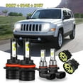 thumbnail image 1 of BSBSDJB For 2002-2007 Jeep Liberty LED Headlight+Trun Signal Light+Fog Light Blubs, 1 of 14