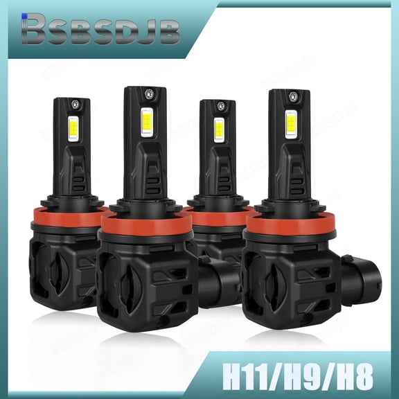 BSBSDJB For 2004-2015 Volvo VNL Semi Truck 4X LED Automotive Bulbs High-Low Beam