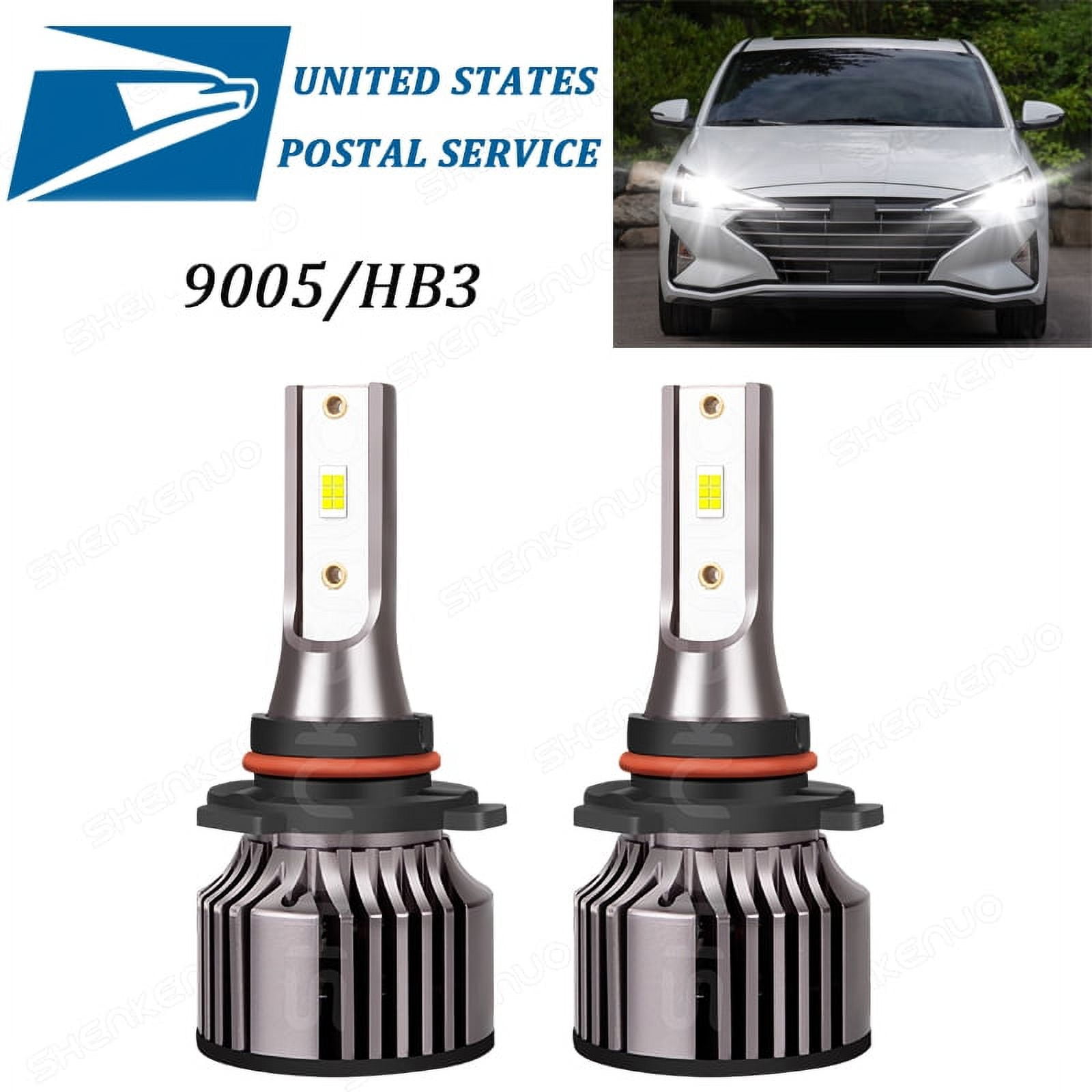 BSBSDJB 9005 LED Headlight Bulbs for Hyundai Elantra 2019/20, High/Low ...