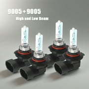 BSBSDJB Halogen Headlight Bulbs 4200K High Low Beam Lamp For Hyundai Sonata 2015-2019