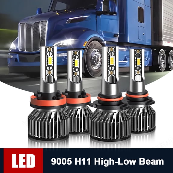 BSBSDJB LED Headlight Bulbs 9005(HB3) High Beam H11 Low Beam for ...