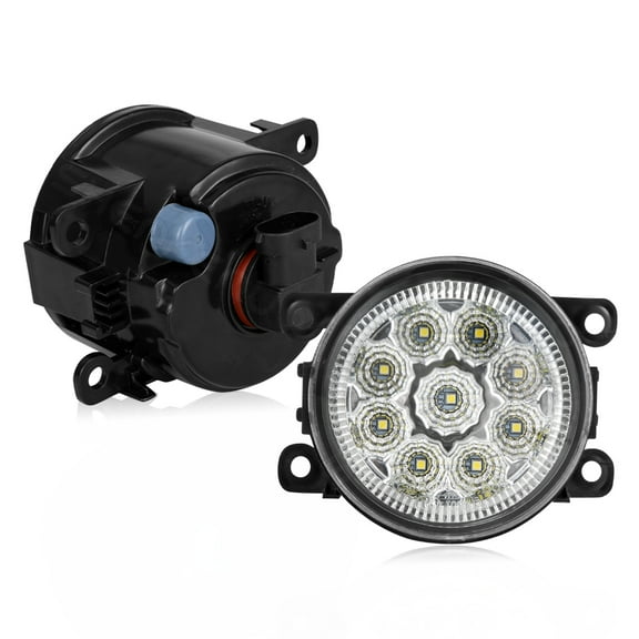 BSBSDJB LH+RH Pair LED Bumper Fog Light Driving Lamp Kit for Nissan Frontier 2005-2019