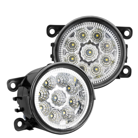 BSBSDJB LH+RH Pair of White LED Fog Light Driving Lamps DRL Compatible for 2016-2020 Honda Civic, Fits OE 33900TBAA01,33950TBAA01