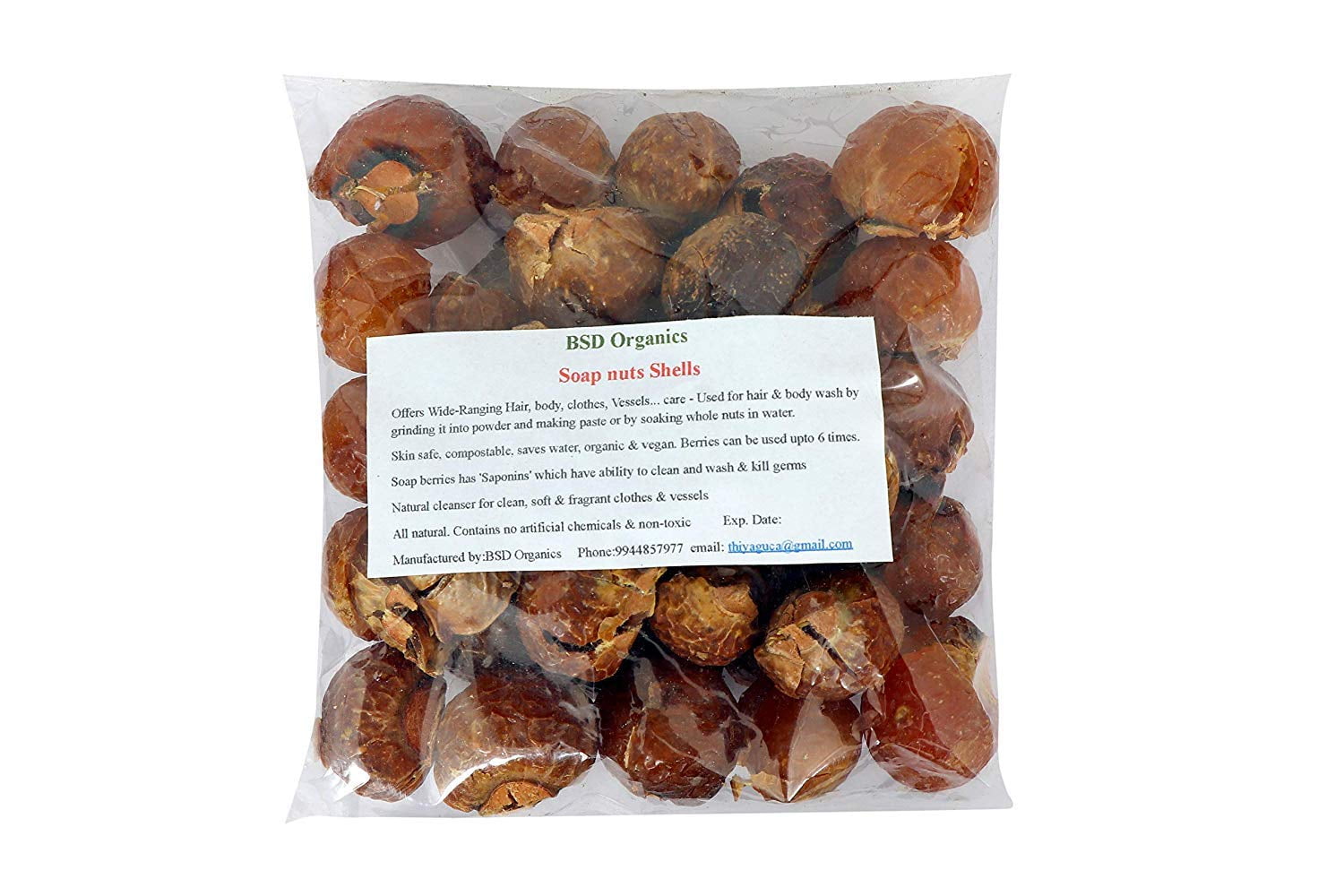BSD Organics CleanY Soap Nuts Shells Reetha Areetha Kunkudukaialu 1 KG ...