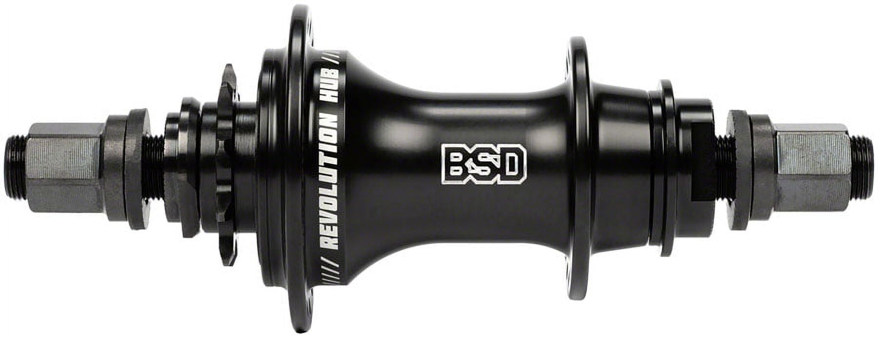 BSD Revolution Hub LHD With Hubguards - Black Bike BMX - Walmart.com