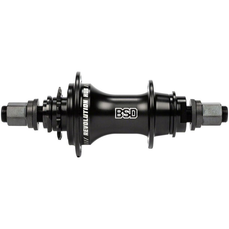 BSD Revolution Hub LHD With Hubguards - Black Bike BMX - Walmart.com