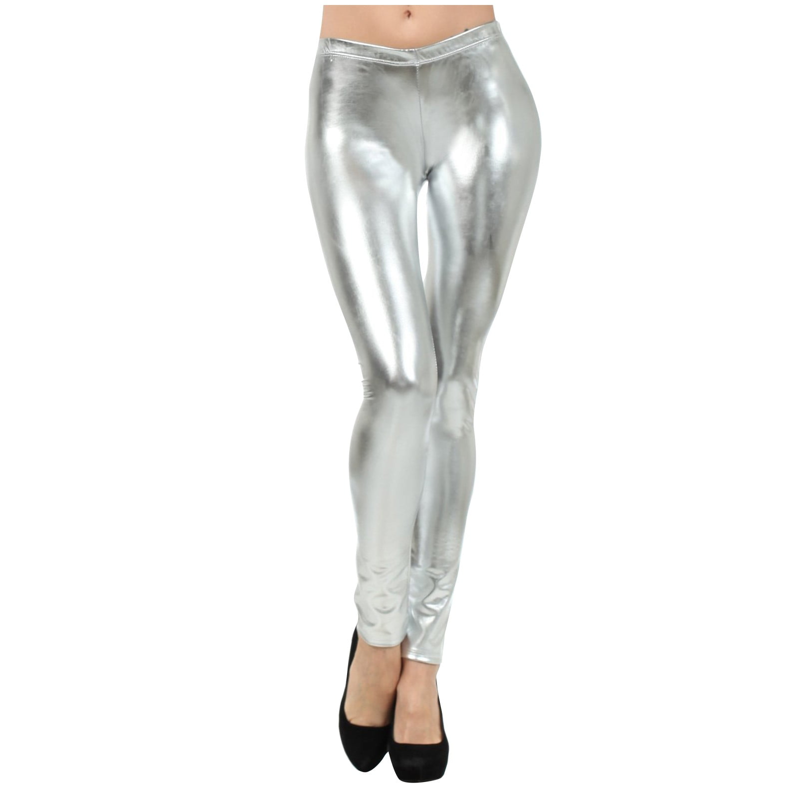 Silver hotsell leggings amazon