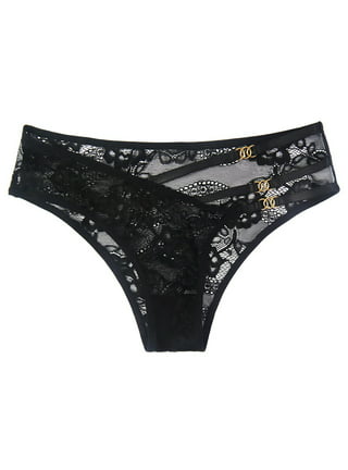 Attraco Women Leopard Tanga Nylon Thong T Back Underwear Pack of 4