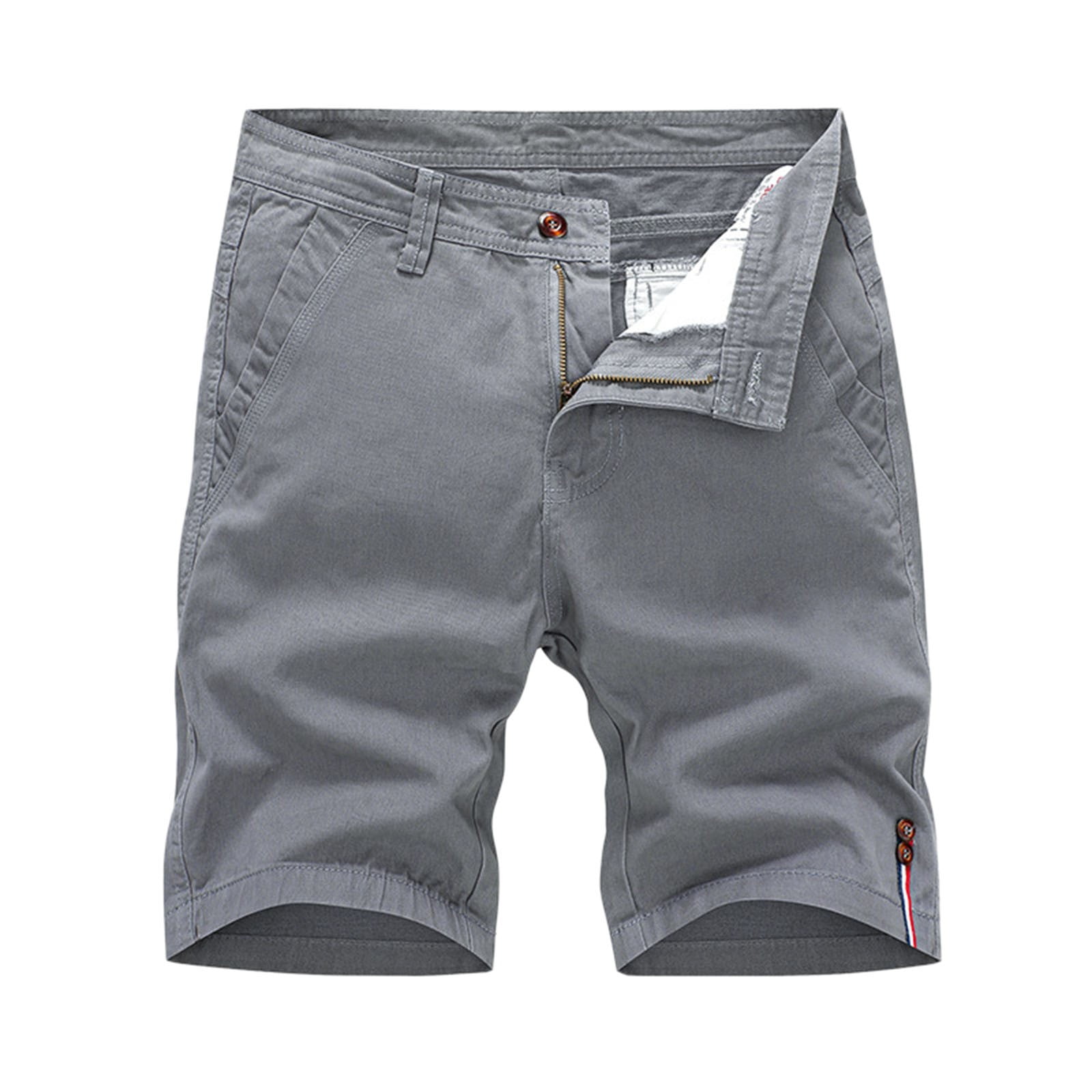 Men Cotton Cargo Shorts Half Pants Casual Baggy Summer Beach Travel Work  Retro | eBay