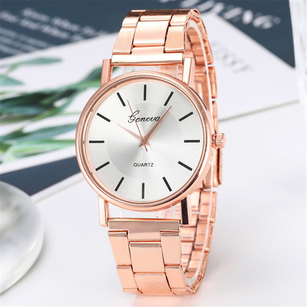 Women's Rose Gold Stainless Steel Quartz Casual Zimbabwe Ubuy