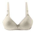 thumbnail image 1 of BSDJILFG 50% Bibraters for Women, Women's Fashion Plus Size Wire Free Comfortable Push Up Hollow Out Bra Underwear, Padded Bralettes for Women, 1 of 3