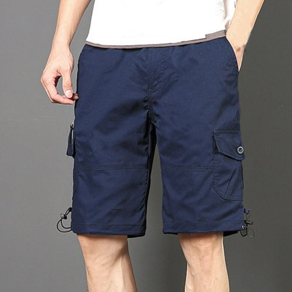 BSDJILFG 50% ,Big and Tall Shorts for Men Casual Cargo Carpenter Cotton Shorts Straight Leg Zipper Pockets ,sizes L-5XL