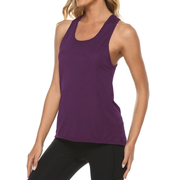 BSDJILFG 50% Clearance Off,Women's Tank Tops Slim-fit Athletic Vest Racerback Tops for Women Solid Color V Neck Ribbed Yoga Shirt Summer Saving Clearance
