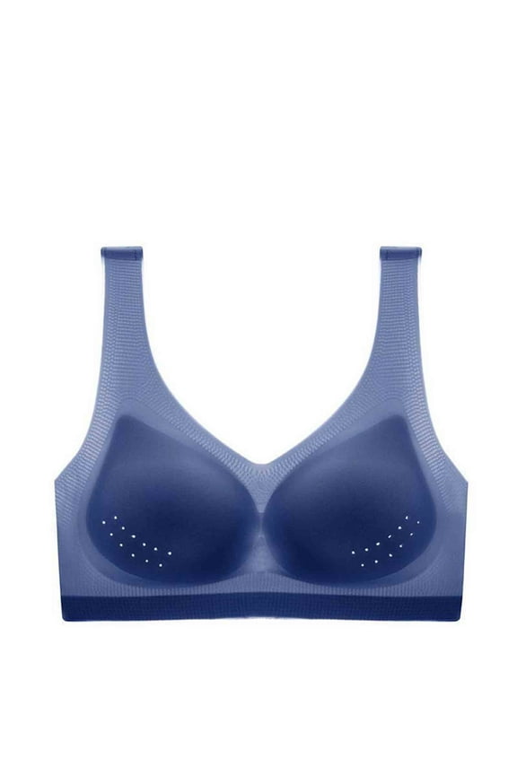 50% Shaper Bra, Ice Silk Lymp Detoxification And Shaping & Powerful Lifting Bra, Non-Marking Comfort Bras, Plus Size Bras with Back Fat Coverage