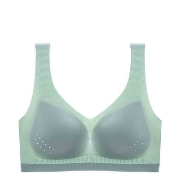 BSDJILFG 50% Shaper Bra, Ice Silk Lymp Detoxification And Shaping & Powerful Lifting Bra, Non-Marking Comfort Bras, Plus Size Bras with Back Fat Coverage