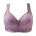 thumbnail image 1 of BSDJILFG 50% Spaghetti Strap Bra, Women's Comfortable Plus Size Breathable Bra Underwear No Rims, High Impact Sports Bras for Women, 1 of 5