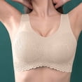 thumbnail image 1 of BSDJILFG 50% Sports Bras For Women Cute Cute Seamless Pullover Padded Full Coverage Wirefree Bras Summer, 1 of 8