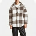 BSDJILFG Flannel Jacket Men Big and Tall Fall Cardigans Long Sleeve