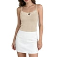 thumbnail image 1 of BSDJILFG Lace Camisoles for Juniors Cute Tank Top Adjustable Straps Soft Comfy Pajama Sleepshirt, 1 of 4