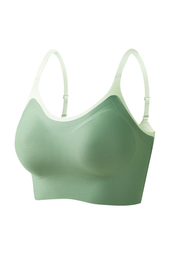 Long Sports Bras for Women Seamless Longline Tube Top Quick Drying Smooth Comfortable Yoga Fitness Jogging Workout Bras Rollbacks