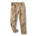 thumbnail image 1 of BSDJILFG Mens Cargo Pants Stretch Relaxation Waterproof Full Length Hiking Carpenter for Gym Workout with Pockets,Sizes M-4XL, 1 of 5
