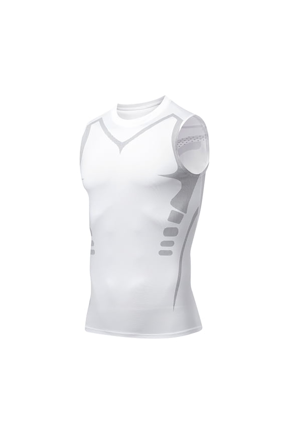 Mens Compression Tank Tops for Gym Workout,Summer Lightweight Quick Drying Crewneck Active Cami Shirt