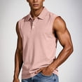 thumbnail image 1 of BSDJILFG Mens Workout Tank Tops with Collar,Summer Breathable Sleeveless Golf Shirts,Athletic Casual Quick Drying Gym Shirts, 1 of 8