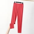 thumbnail image 1 of BSDJILFG Pajama Pants for Women Plus Size High Waist Lounge Pants Casual Leisure Solid Color Loose Nightwear Loungewear XL-6XL, 1 of 7