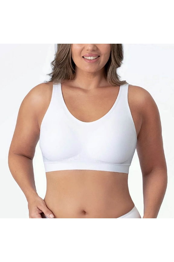 Plus Size Bras for Women Seamless Wireless Yoga Bra with Support and Lift for Big Breasted Women ,S-3XL