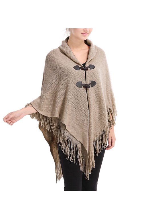 Plus Size Shawls for Elder Women Vintage Crochet Hooded Tassel Knitted Cape Wrap Sweater for Evening Gown Party Dress