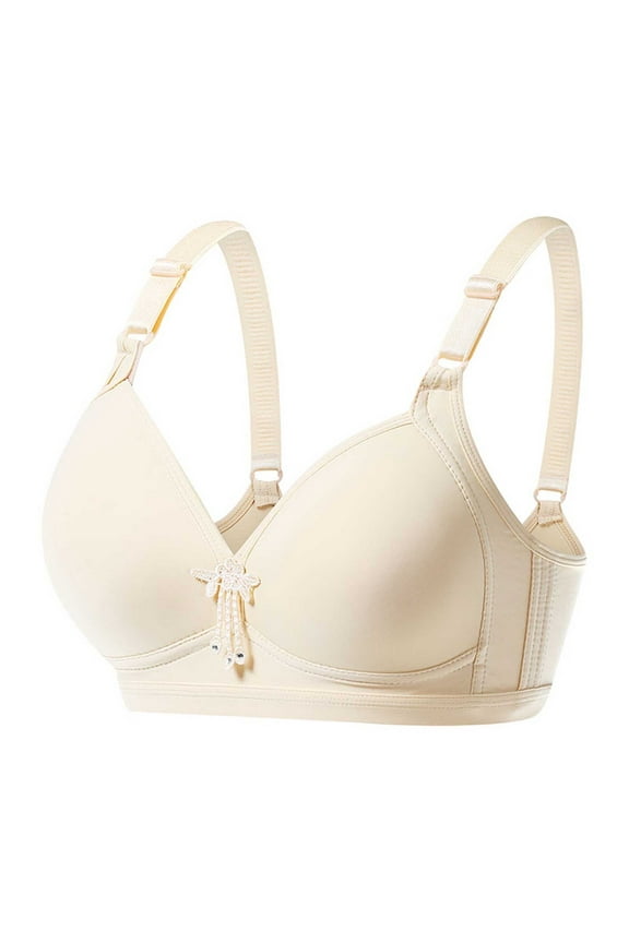 Pumping Bra Hands Free, Women's Color Comfortable Hollow Out Perspective Bra Underwear No Rims, Tank with Built in Bra