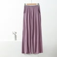 thumbnail image 1 of BSDJILFG Wide Leg Pants Women Plus Size Soft High Waist Loose Baggy Culottes Trousers XL-42XL, 1 of 3