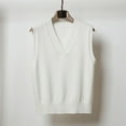 thumbnail image 1 of BSDJILFG Womens Sweater Vests Casual Solid Color V Neck Sleeveless Tank Reglan Loose Fit Camisoles Fall Shirts ,S-3XL, 1 of 3