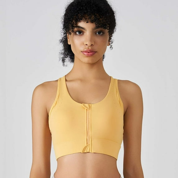 BSDJILFG Yoga Bras for Women Athletic Casual Sports Bra Moisture Wicking Racerback Cami Halter Round Neck Longline Quick Drying Workout Crop Tops