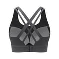 thumbnail image 1 of BSDJILFG Yoga Bras for Women Seamless Sports Bras Criss Cross Back Workout Bras Juniors Bralette Adjustable Cups, 1 of 1
