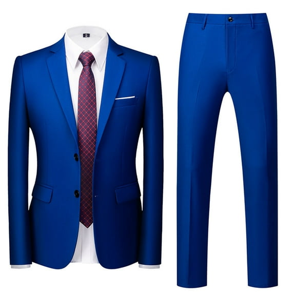BSDJILFG Young Men's Formal Suits 3-Piece Business Casual Outfits,Modern Fit Tuxedo Jacket,Waistcoat and Pants