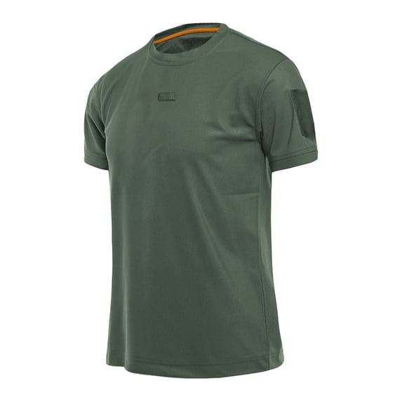 BSDJILFG Young Mens T-Shirts Summer 2026 Casual Quick Drying Gym Shirts Short Sleeve Stretchy Crewneck T-Shirts