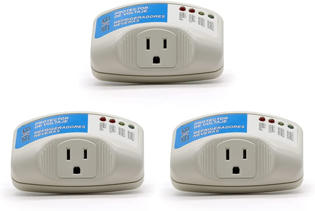 BSEED Surge Protector,Plug with Protection Wall Mount Power Suppressor for TV/PC/Refrigerator 120V 1400W 3 PACK