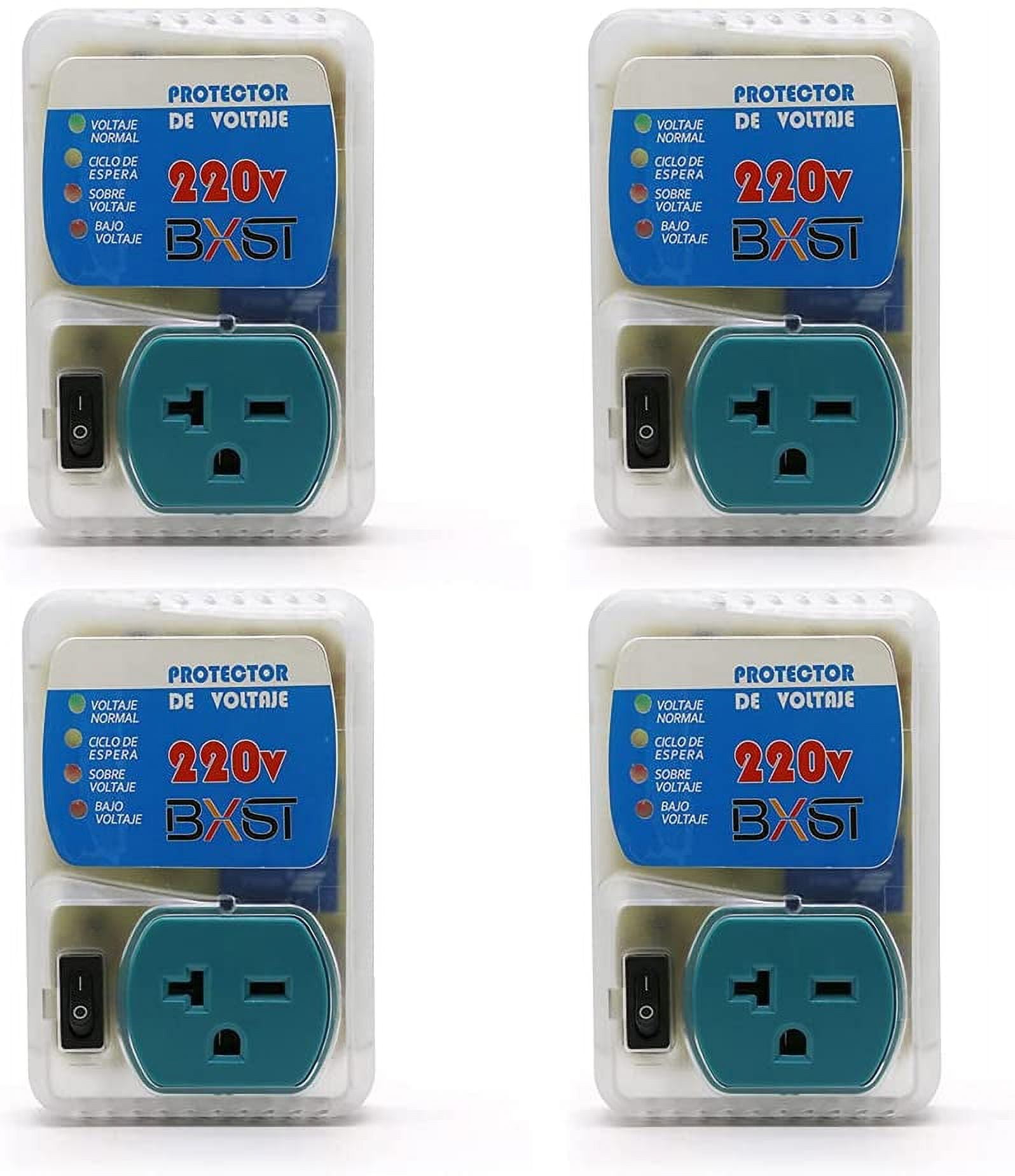 BSEED Safe Power Surge Protector Automatic Power-off US Socket Plug Voltage  Protector For TV/Refrigerator Home Protect 120V 1400