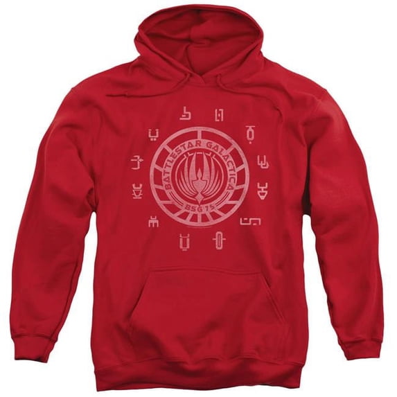 BSG & Colonies Adult Pull-Over Hoodie, Red - Medium